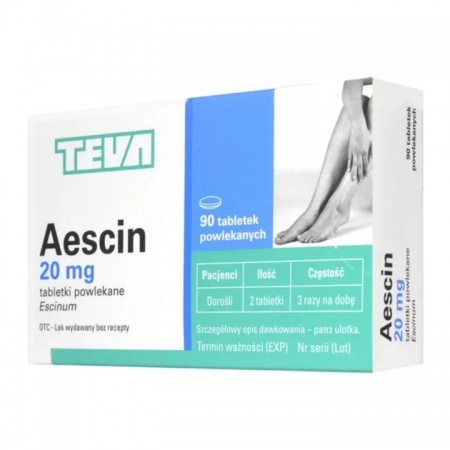 Aescin 90 tabletek