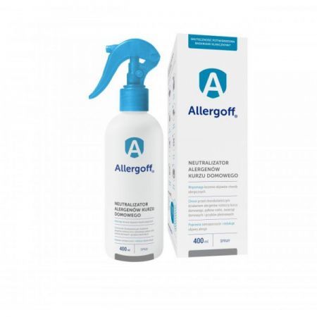Allergoff Spray Neutralizator alergenów kurzu domowego 400 ml