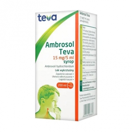 Ambrosol Teva Syrop 30mg/5ml 200 ml