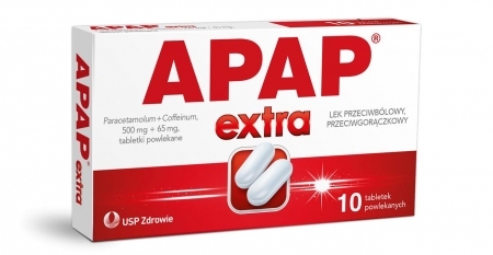 Apap Extra 10 tabletek