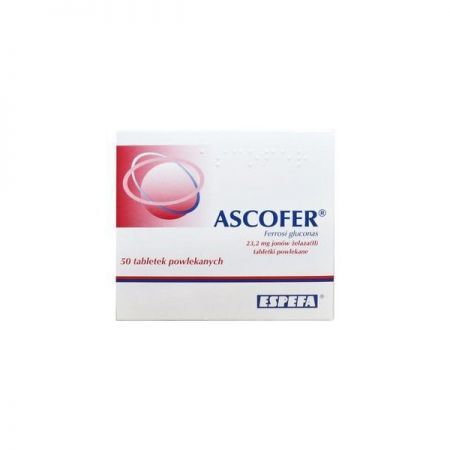 Ascofer 50 tabletek powlekanych