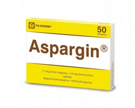 Aspargin 50 tabletek Filofarm
