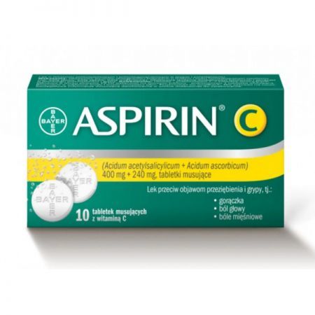 Aspirin C 10 tabletek musujących
