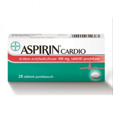 Aspirin Cardio 100 28 tabletek
