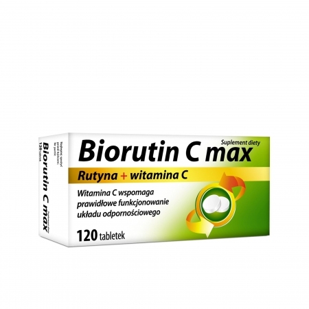 Biorutin C Max 120 tabletek
