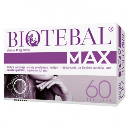 Biotebal Max 10 mg 60 tabletek