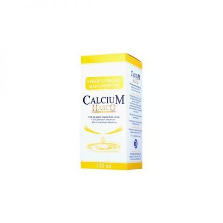Calcium Hasco 0,115gCa2+/5ml syrop o smaku bananowym 150 ml