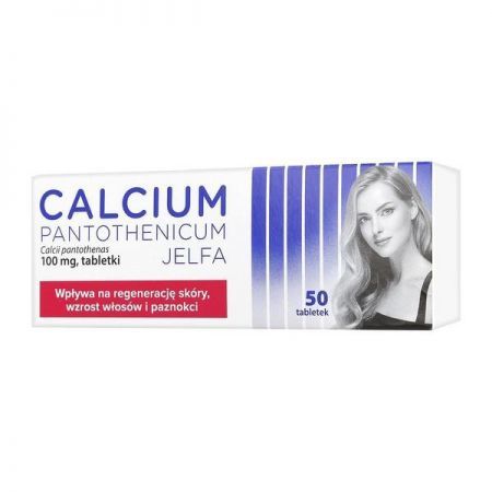 Calcium pantothenicum 100 mg 50 tabletek