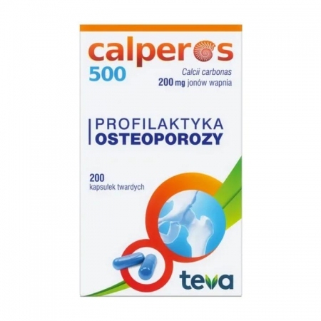 Calperos 500 mg 200 kapsułek