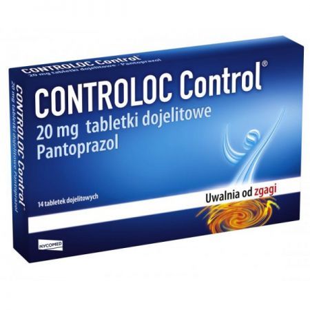 Controloc Control 20 mg 14 tabletek