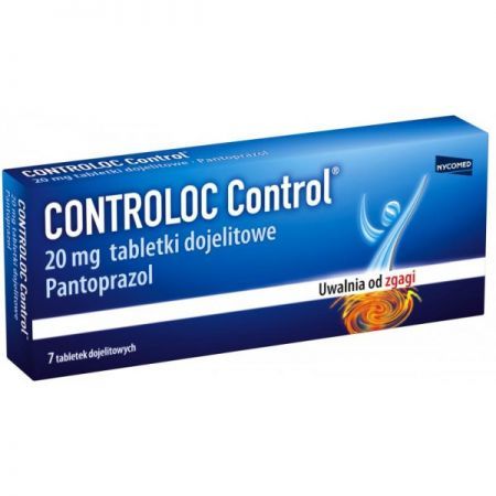 Controloc Control 20 mg 7 tabletek