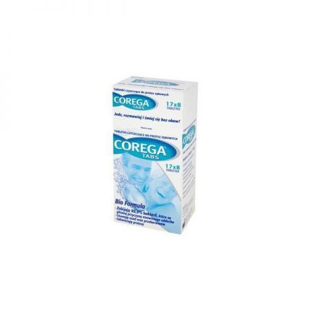 Corega Tabs 8 tabletek z 136 sztuk