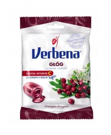 Cukierki Verbena Głóg z witaminą C 60 g