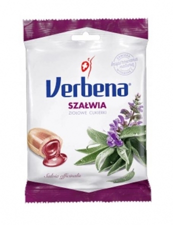 Cukierki Verbena Szałwia 60 g