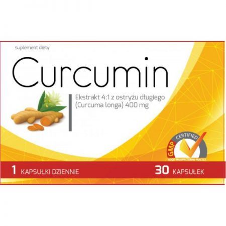 Curcumin 400 mg 30 kapsułek Kurkuma