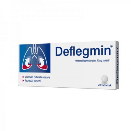 Deflegmin 30 mg 20 tabletek