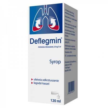 Deflegmin Syrop 0,03g/5ml 120 ml