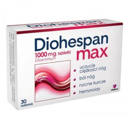 Diohespan Max 1 g 30 tabletek