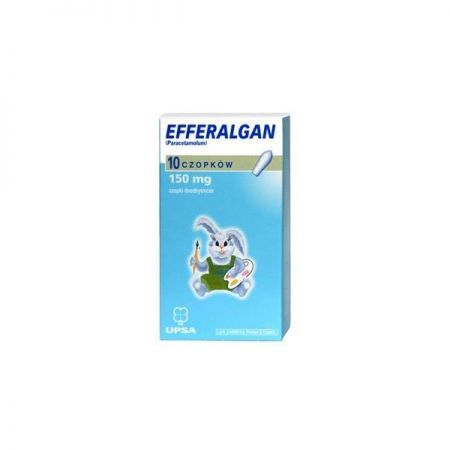Efferalgan 150 mg 10 czopków