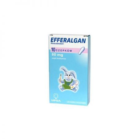Efferalgan 80 mg 10 czopków