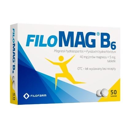 Filomag B6 50 tabletek