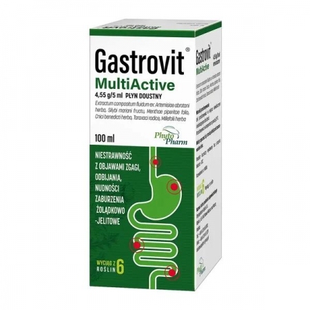 Gastrovit MultiActive 4,55g/5ml Płyn doustny 100 ml