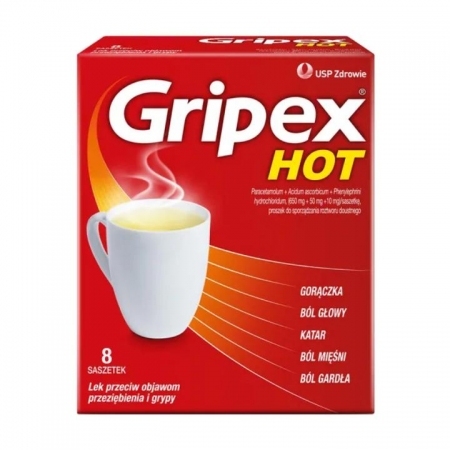 Gripex Hot 8 saszetek