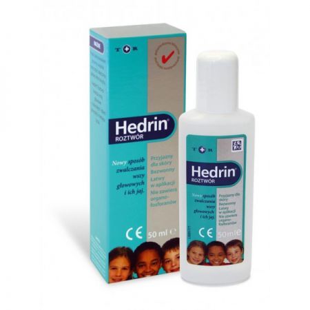 Hedrin przeciw wszawicy płyn 50 ml