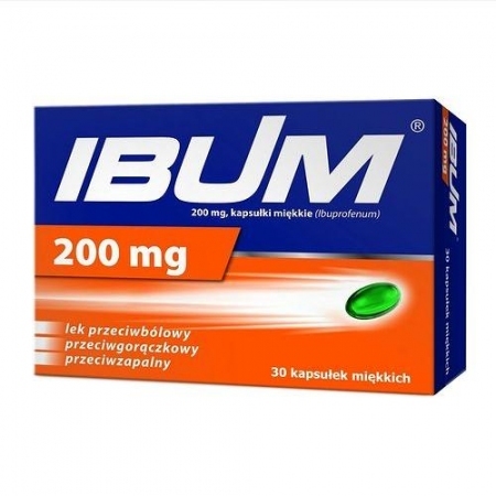 Ibum 200 mg 30 kapsułek