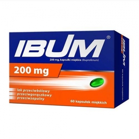 Ibum 200 mg 60 kapsułek