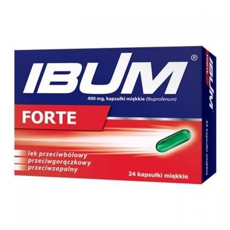 Ibum Forte 400 mg 24 kapsułki