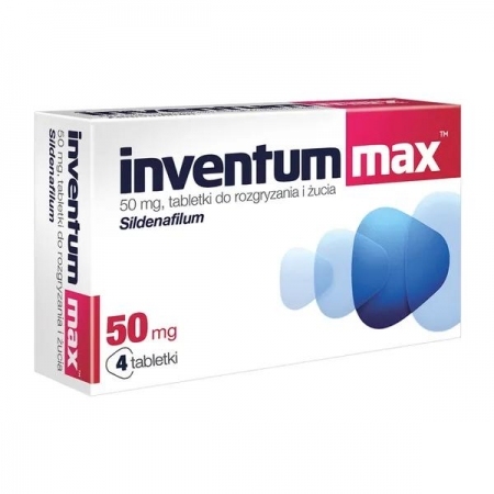 Inventum Max 50 mg 4 tabletki