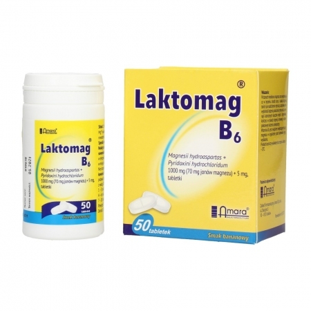Laktomag B6 50 tabletek