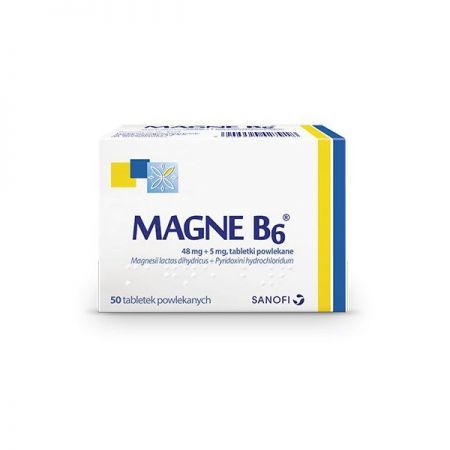 Magne B6 50 tabletek