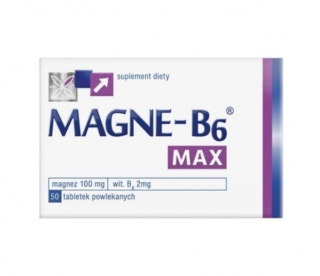Magne-B6 Max 50 tabletek