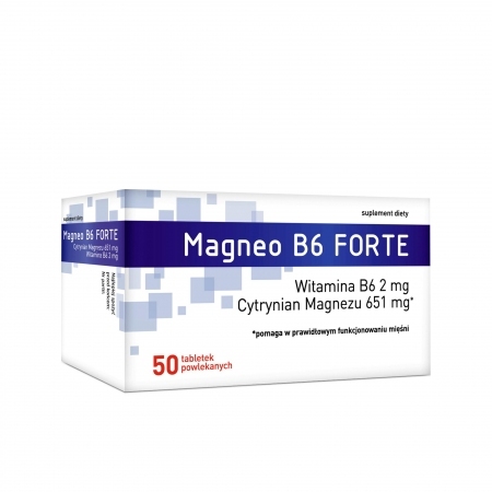 Magneo B6 Forte 50 tabletek MBM