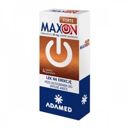 Maxon Forte 50 mg 4 tabletki