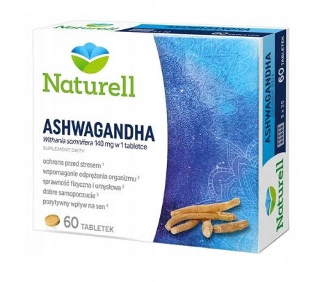 NATURELL Ashwagandha 60 tabletek