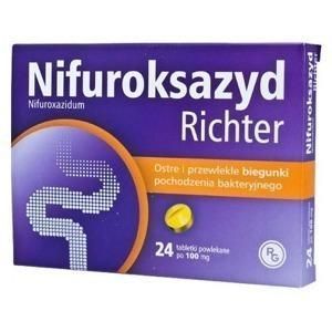Nifuroksazyd 100 mg 24 tabletek
