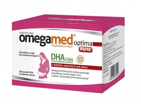 Omegamed Optima Forte x 90kapsułek (+30 tabletek)