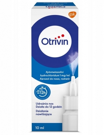 Otrivin 0.1% aerozol do nosa 10 ml