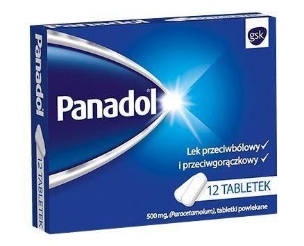 Panadol 12 tabletek