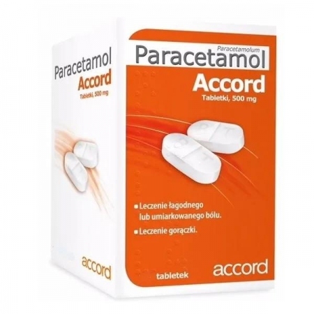 Paracetamol 500 x 50 tabletek Accord