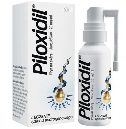 Piloxidil 2% przeciw łysieniu płyn na skórę 60 ml