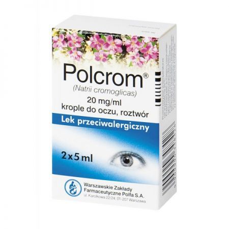 Polcrom krople oczne 10 ml (2x5ml)