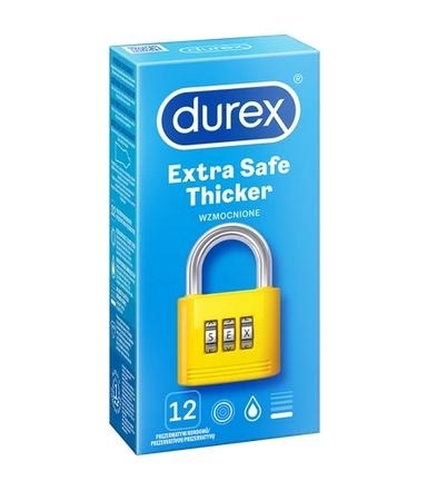 Prezerwatywy DUREX Extra Safe 12 sztuk