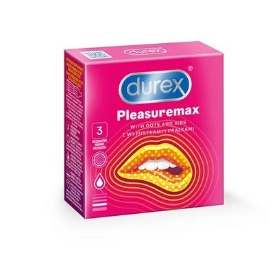 Prezerwatywy DUREX PleasureMax 3 sztuki