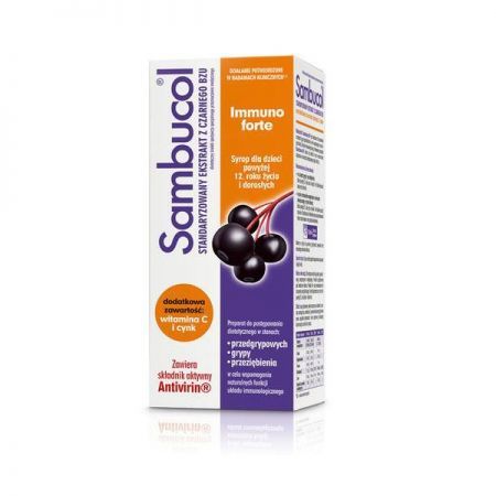 Sambucol Immuno Forte syrop 120ml(butelka)