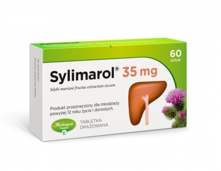 Sylimarol 35 mg 60 tabletek drażowanych