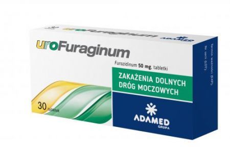 Urofuraginum 50 mg 30 tabletek